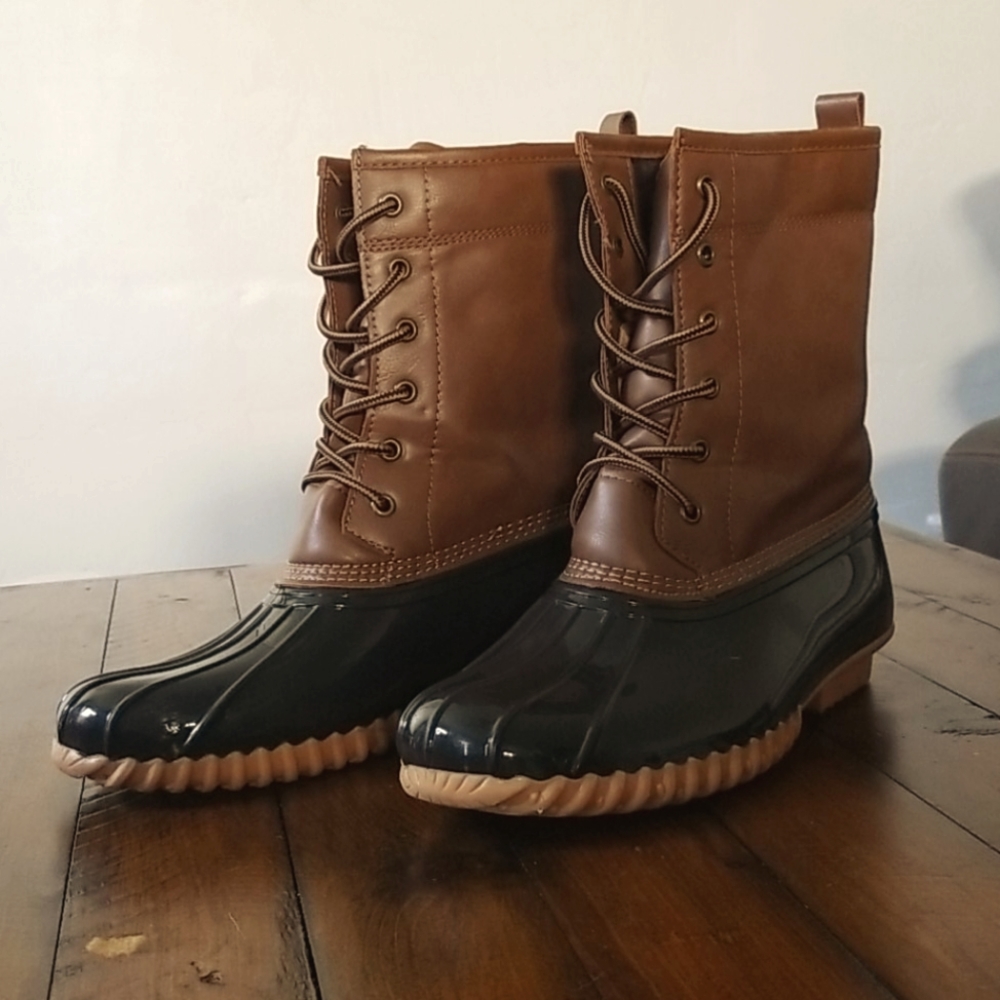 Womens Bean Duck Boots